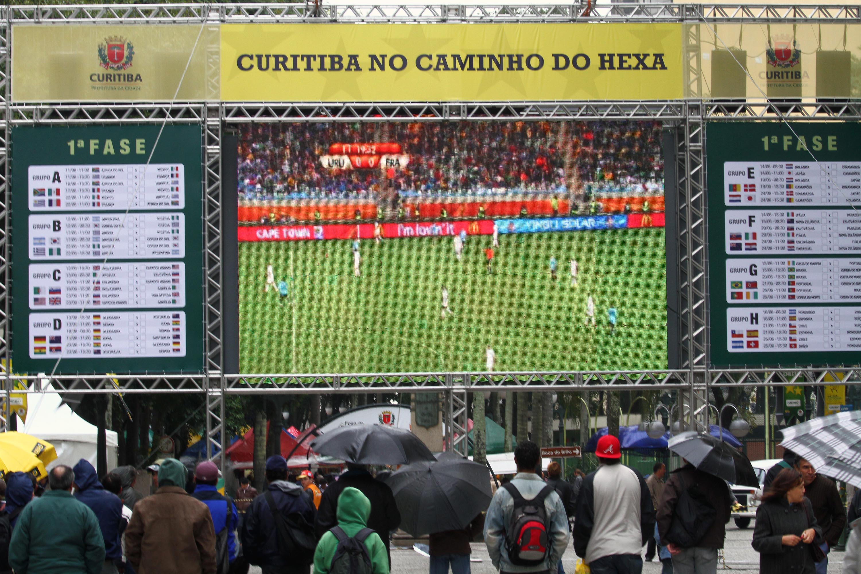 Prefeitura disponibilizará telão para jogos da Copa do Mundo - Prefeitura do  Município de Maringá