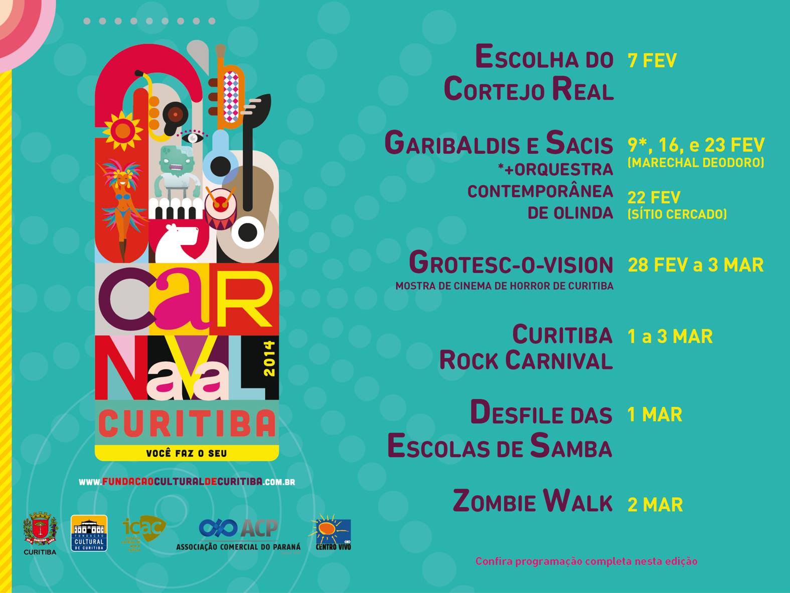 Calendario carnaval curitiba 4