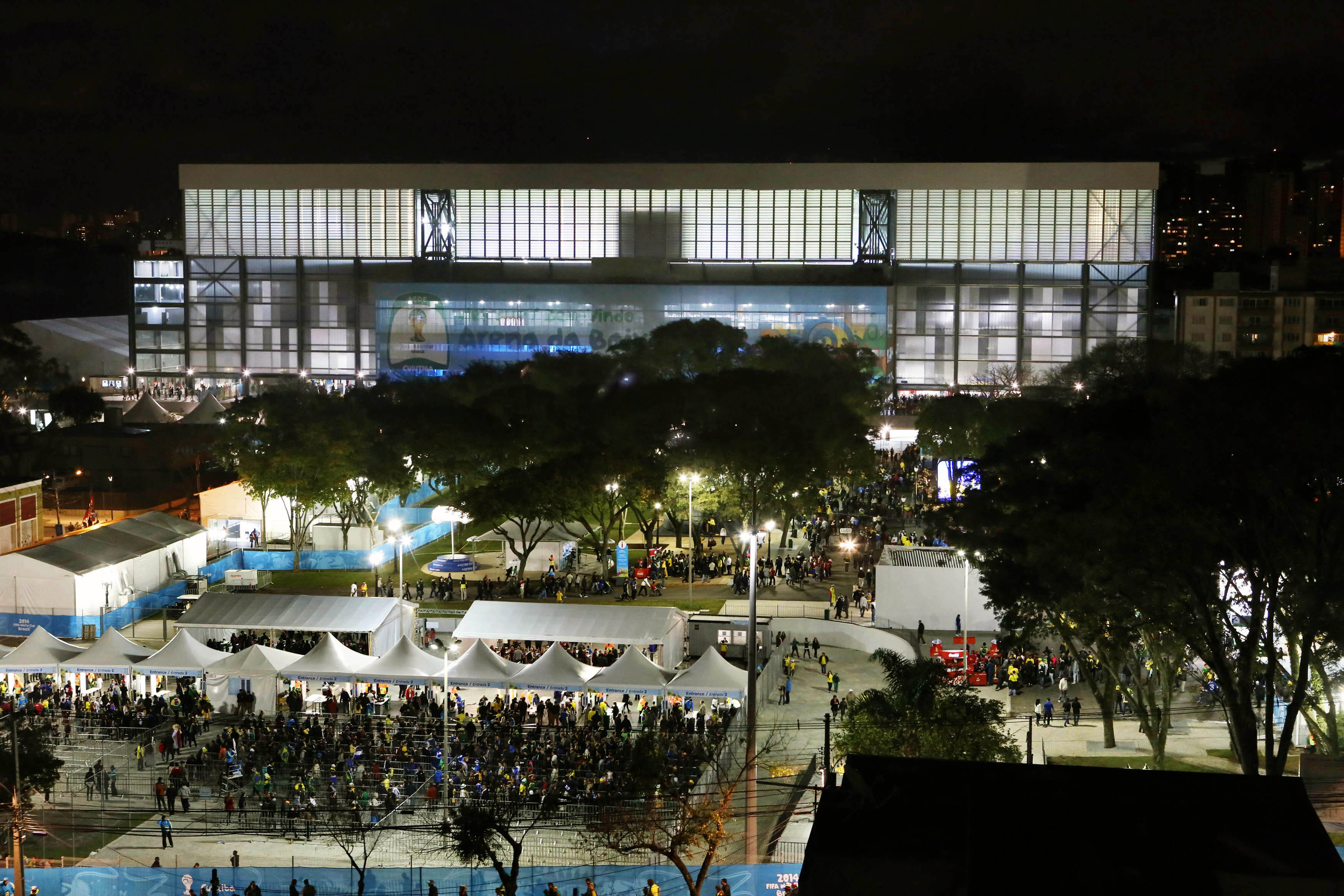 Na Arena da Baixada o clima foi de tranquilidade no primeiro jogo da Copa  em Curitiba - Prefeitura de Curitiba