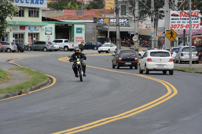 Obras na Rua Pedro Gusso melhoram via de ligação entre Novo Mundo e CIC