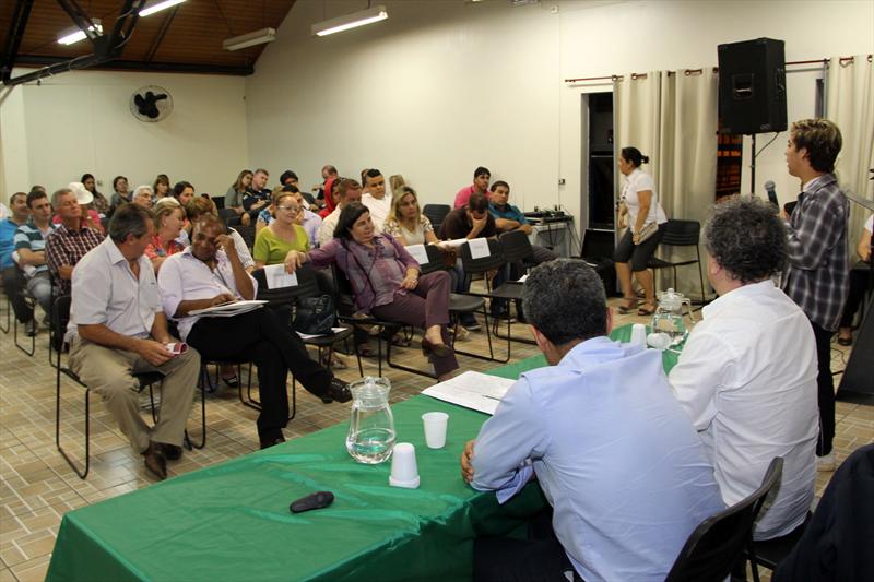 A comunidade da regional Santa Felicidade participou, na noite desta terça-feira (11), da audiência pública sobre a revisão do Plano Diretor de Curitiba.
Foto: Lucilia Guimarães