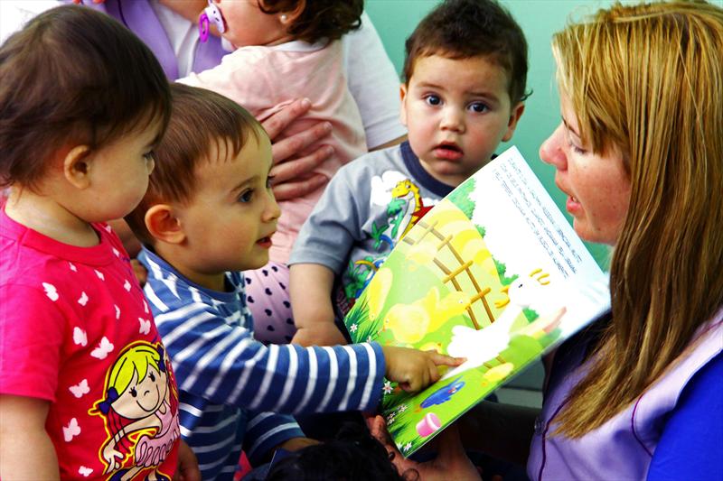Um programa desenvolvido pela Prefeitura de Curitiba com crianças de 0 a 5 anos, na educação infantil, recebeu o prêmio Inovação em Gestão Educacional.
Foto:Valdecir Galor/SMCS