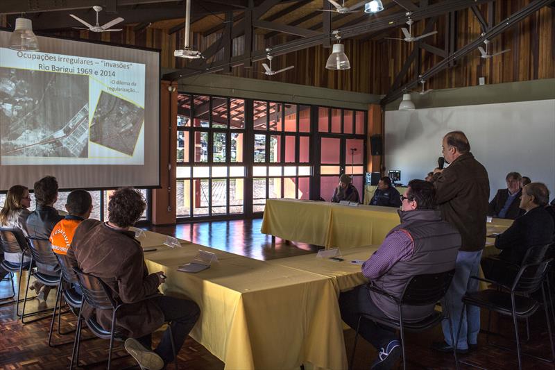 Prefeito Gustavo Fruet divulga resaultado inventário de emissões de gases do efeito estufa.
Foto: Maurilio Cheli/SMCS