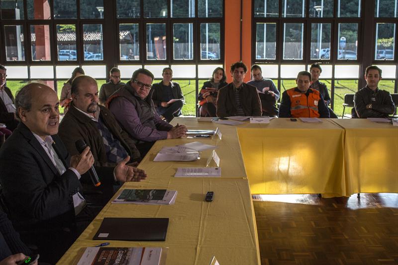 Prefeito Gustavo Fruet divulga resaultado inventário de emissões de gases do efeito estufa.
Foto: Maurilio Cheli/SMCS