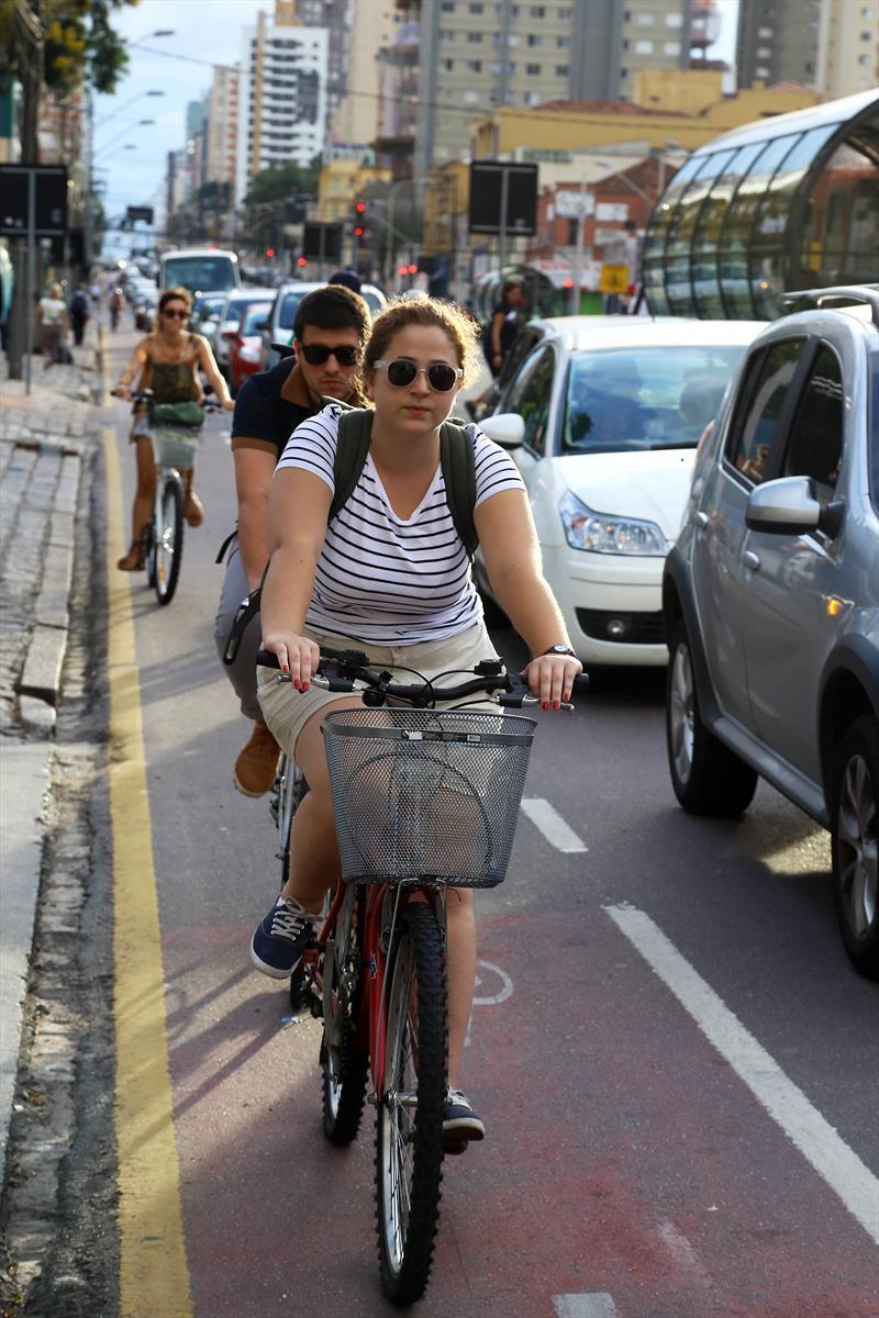 Via Calma da Sete de Setembro tem aumento de 132% no tráfego de ciclistas.
Foto: Arquivo/SMCS