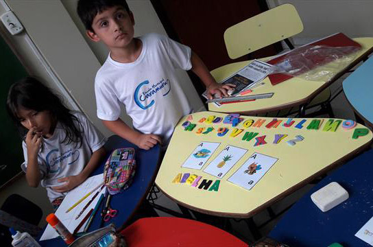Jogos pedagógicos de Matemática aproximam crianças e pais