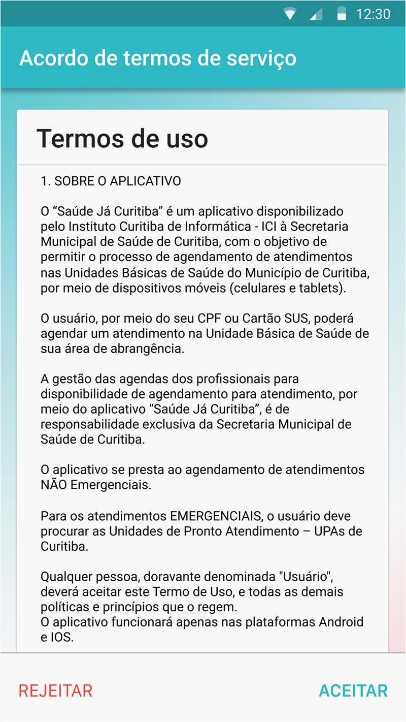 Aplicativo Saúde Já Curitiba começa a ser testado.
Ilustração:SMS
