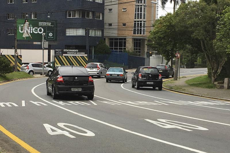 Radar na Rua Campos Sales terá velocidade de 40 km/h.
Curitiba, 10/11/2017
Foto:Levy Ferreira/SMCS