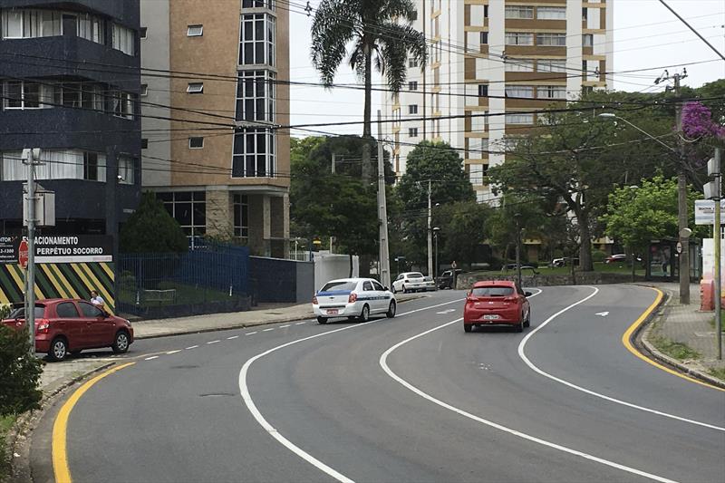 Radar na Rua Campos Sales terá velocidade de 40 km/h.
Curitiba, 10/11/2017
Foto:Levy Ferreira/SMCS