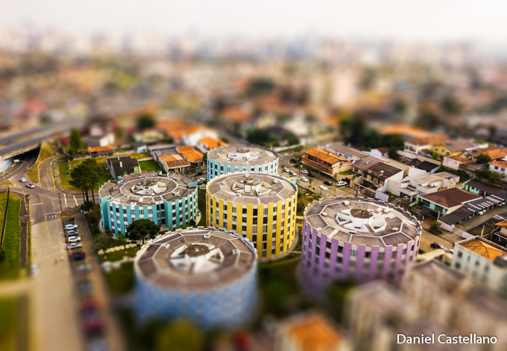 Olhar Curitiba transforma atrações da cidade em miniaturas