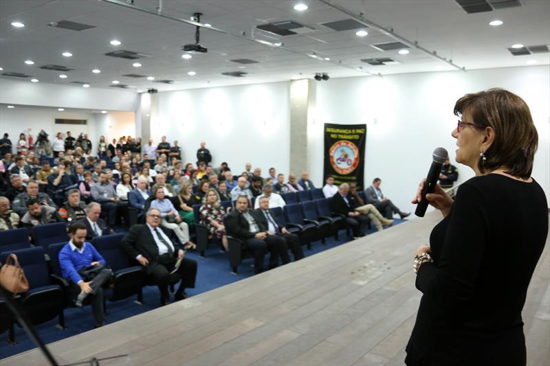 Abertura da Semana Nacional do Trânsito, na sede da PRF do Paraná.
Curitiba,18/09/2018.
Foto: Luiz Costa /SMCS.
