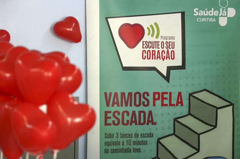 A Secretaria Municipal da Saúde (SMS) de Curitiba aproveita o Dia Mundial do Coração, celebrado neste sábado (29/9), para lembrar sobre a importância dos cuidados para prevenir doenças cardiovasculares, uma das principais causas de morte em todo o mundo.
Foto: Luiz Costa /SMCS