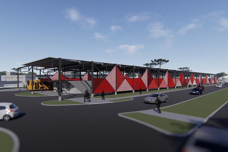 Novo terminal e alças de acesso no Viaduto Pompeia modernizam região do Tatuquara.
Ilustração: Divulgação