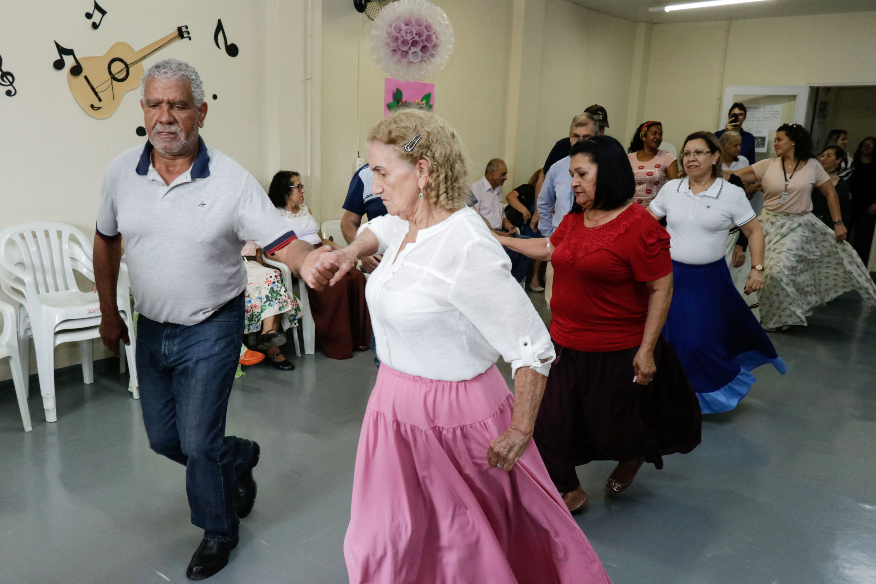 saia para dança gaucha
