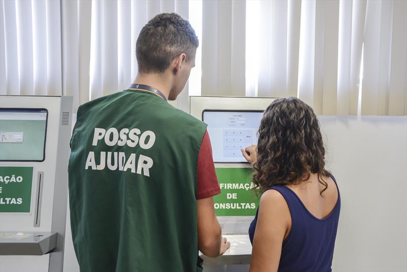 Centro de Atendimento ao Beneficiários do ICS. 
Curitiba, 25/02/2019.
Foto: Levy Ferreira/SMCS