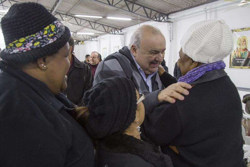 Prefeito Rafael Greca, participa do encontro Prefeitura nos Bairros com moradores da Regional CIC. Curitiba, 17/07/2019. Foto: Pedro Ribas/SMCS
