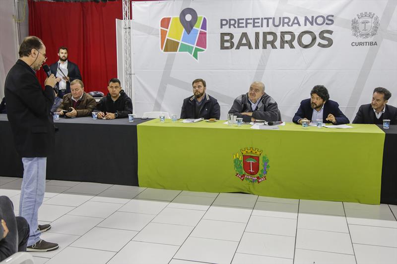 Prefeito Rafael Greca, participa do encontro Prefeitura nos Bairros com moradores da Regional CIC. Curitiba, 17/07/2019. Foto: Pedro Ribas/SMCS