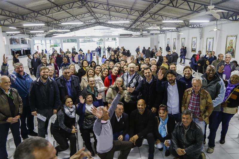 Prefeito Rafael Greca, participa do encontro Prefeitura nos Bairros com moradores da Regional CIC. Curitiba, 17/07/2019. Foto: Pedro Ribas/SMCS