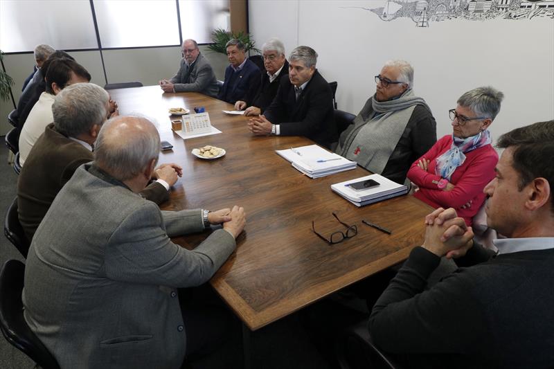 Prefeitura e G10 têm reunião sobre a Lei de Zoneamento.
Curitiba, 06/09/2019.
Foto: Lucilia Guimarães/SMCS