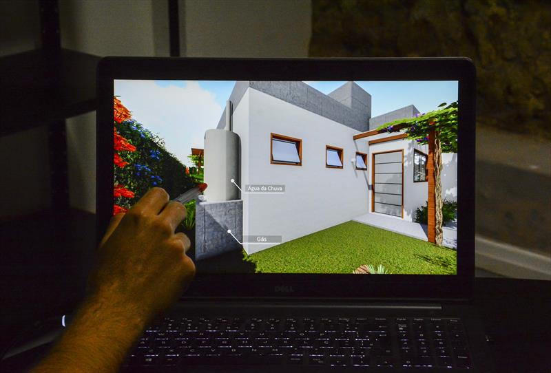 Startup do Cine Passeio projeta casas sustentáveis e funcionaisl. Curitiba, 10/09/2019. 
Foto: Levy Ferreira/SMCS
