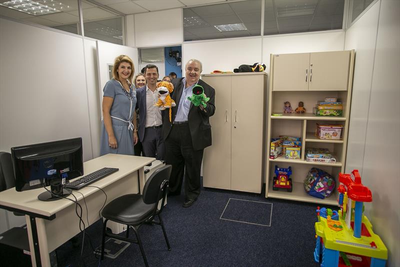 Prefeito Rafael Greca e Secretária da Educação Maria Silvia Bacila Inauguram Centro de Ensino Estruturado para o Transtorno do Espectro Autista (CEETEA) da Secretaria Municipal da Educação,no Edificio Delta - Curitiba, 18/09/2019 - Foto: Daniel Castellano / SMCS