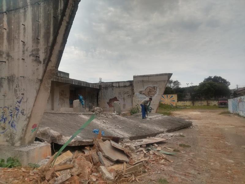 A Companhia de Habitação Popular de Curitiba (Cohab), retomou as obras do Centro Cultural Multiuso, na CIC.
Foto: Divulgação
