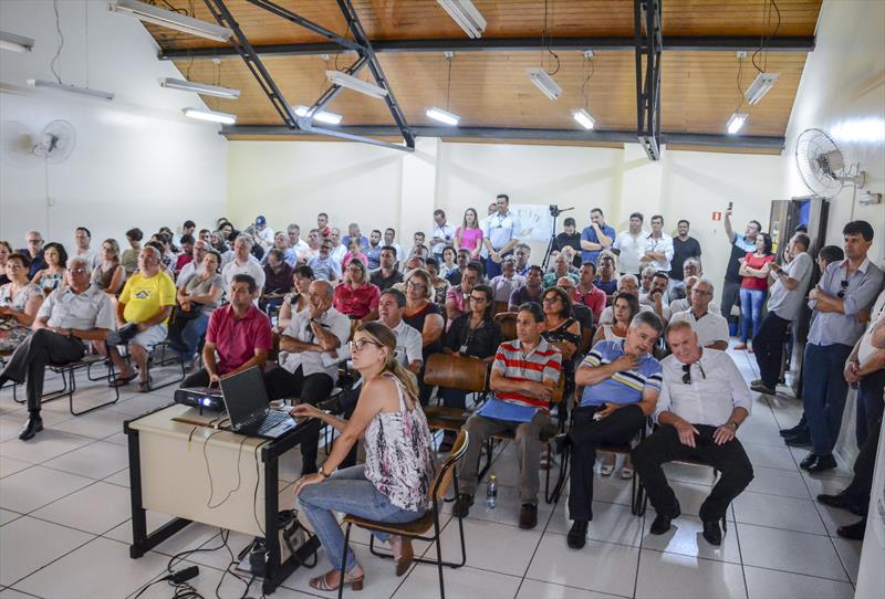 Consulta pública do Projeto Inter 2 na Regional Boqueirão.  Curitiba, 30/10/2019. 
Foto: Levy Ferreira/SMCS