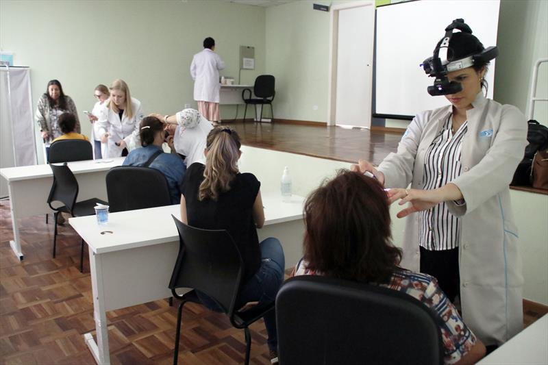 Retina do Bem atende 320 pacientes com diabetes no Tatuquara.
Curitiba, 01/11/2019.
Foto: Lucilia Guimarães/SMCS