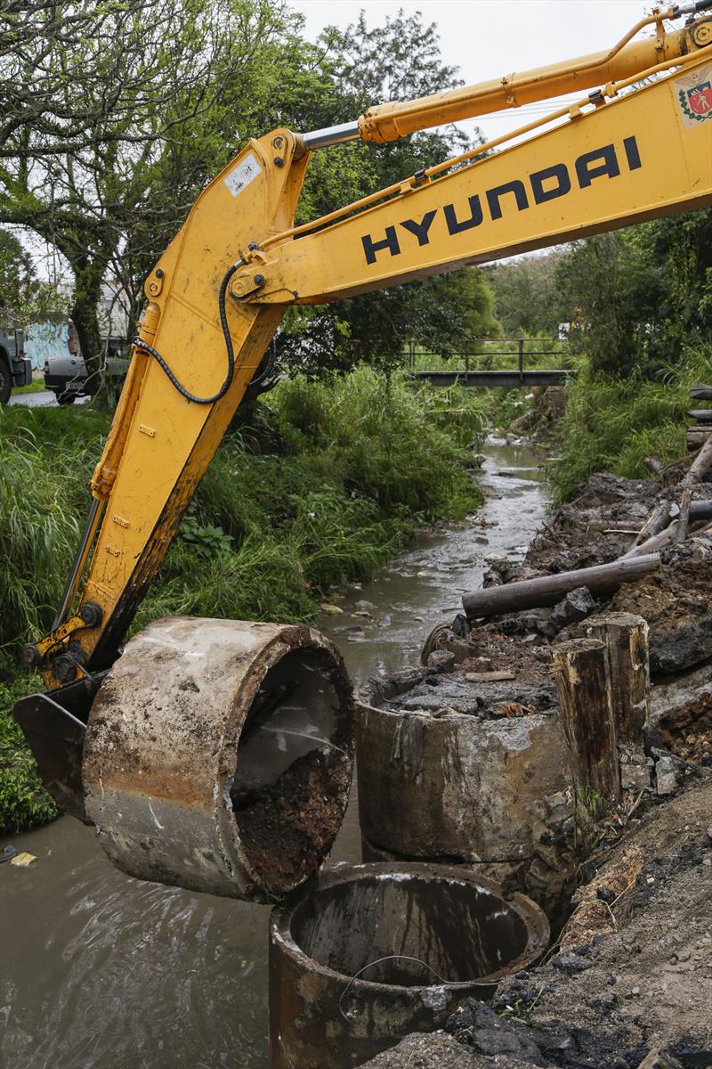 Curitiba investe para conter inundações e cheias. Foto: Pedro Ribas/SMCS
