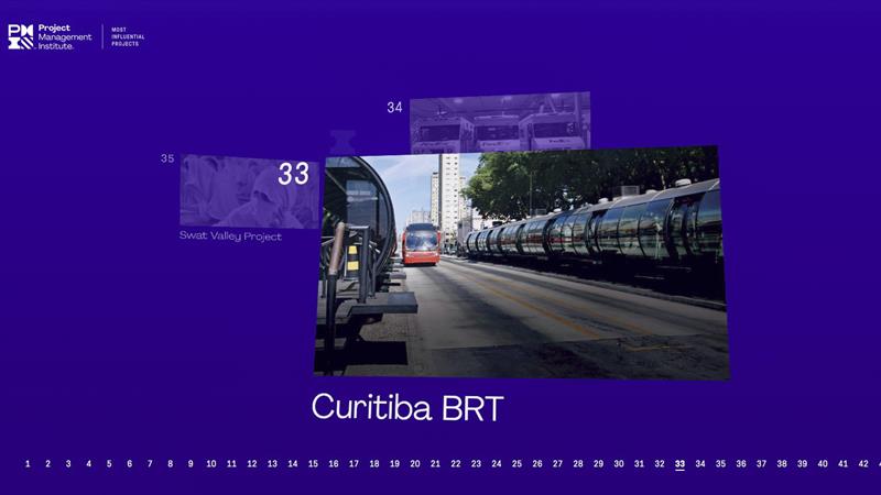 BRT curitibano na lista dos 50 projetos mais influentes do mundo.