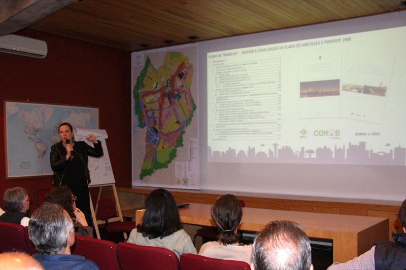 55ª reunião do Conselho da Cidade (Concitiba), apresenta os trabalhos de atualização dos Planos Setoriais que compõem o Plano Diretor de Curitiba. Foto: Divulgação