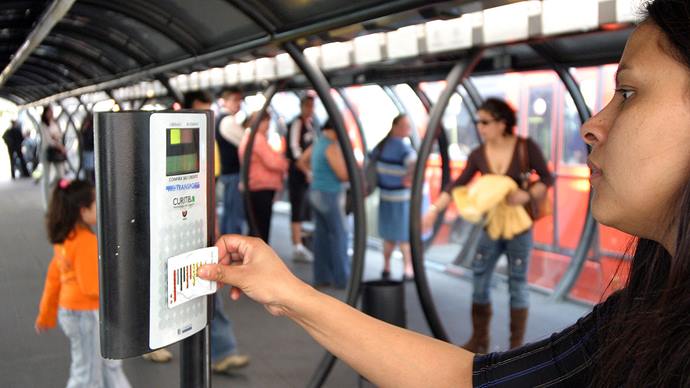 Urbs vai vender créditos para o transporte coletivo nos terminais de ônibus.
Foto: Cesar Brustolin/SMCS