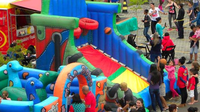 Festa do Dia das Crianças terá muro de escalada e minipedalinho no Barigui.
Foto: SMELJ