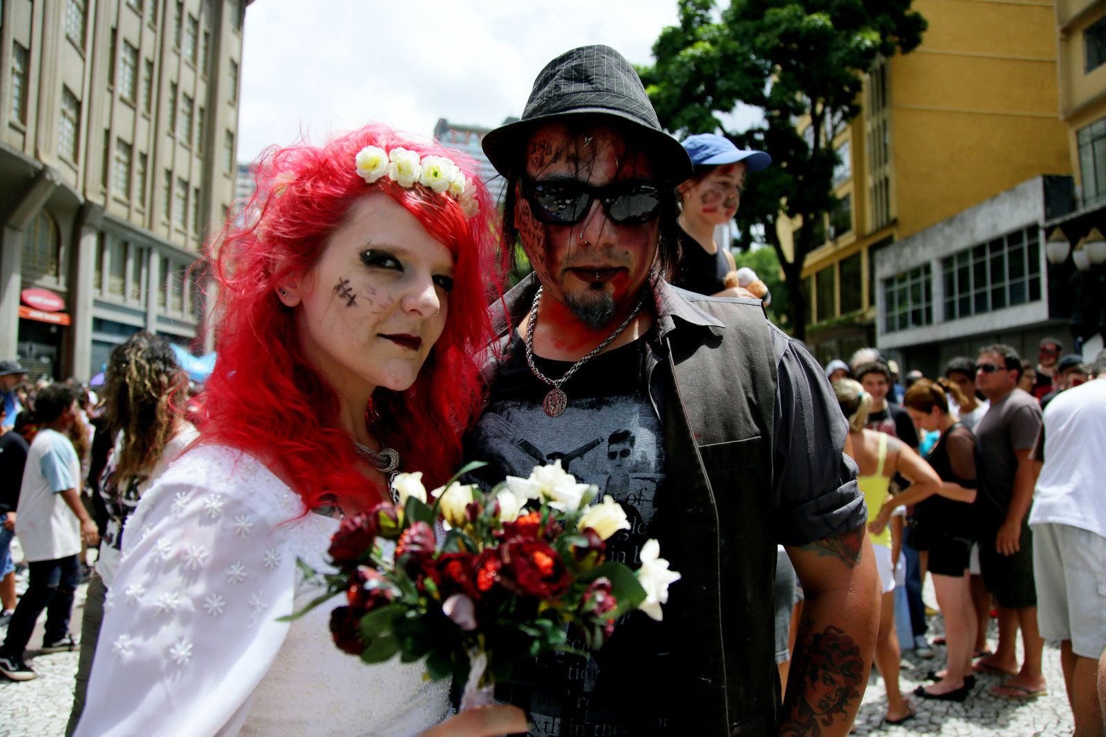 Maquiagem para a Zombie Walk