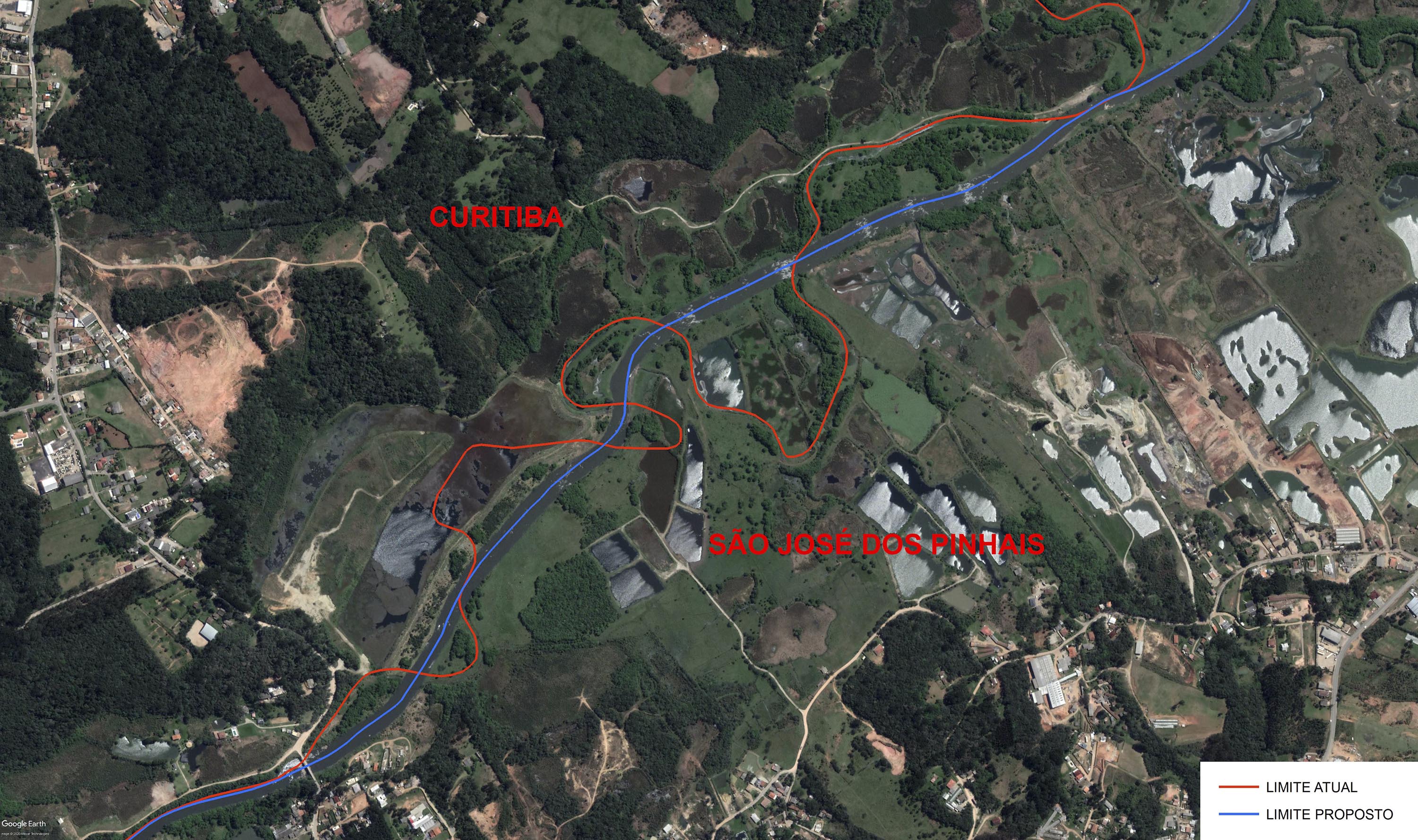 Curitiba e São José dos Pinhais ajustam divisas territoriais Prefeitura de Curitiba