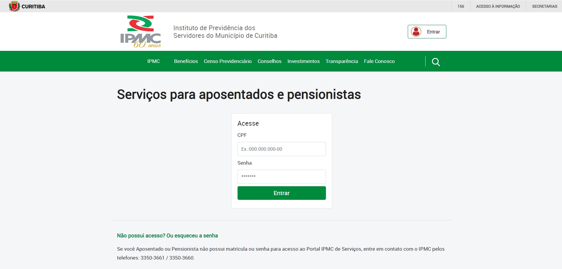 Aposentado e pensionista: contracheque pode ser acessado pelo site do ...
