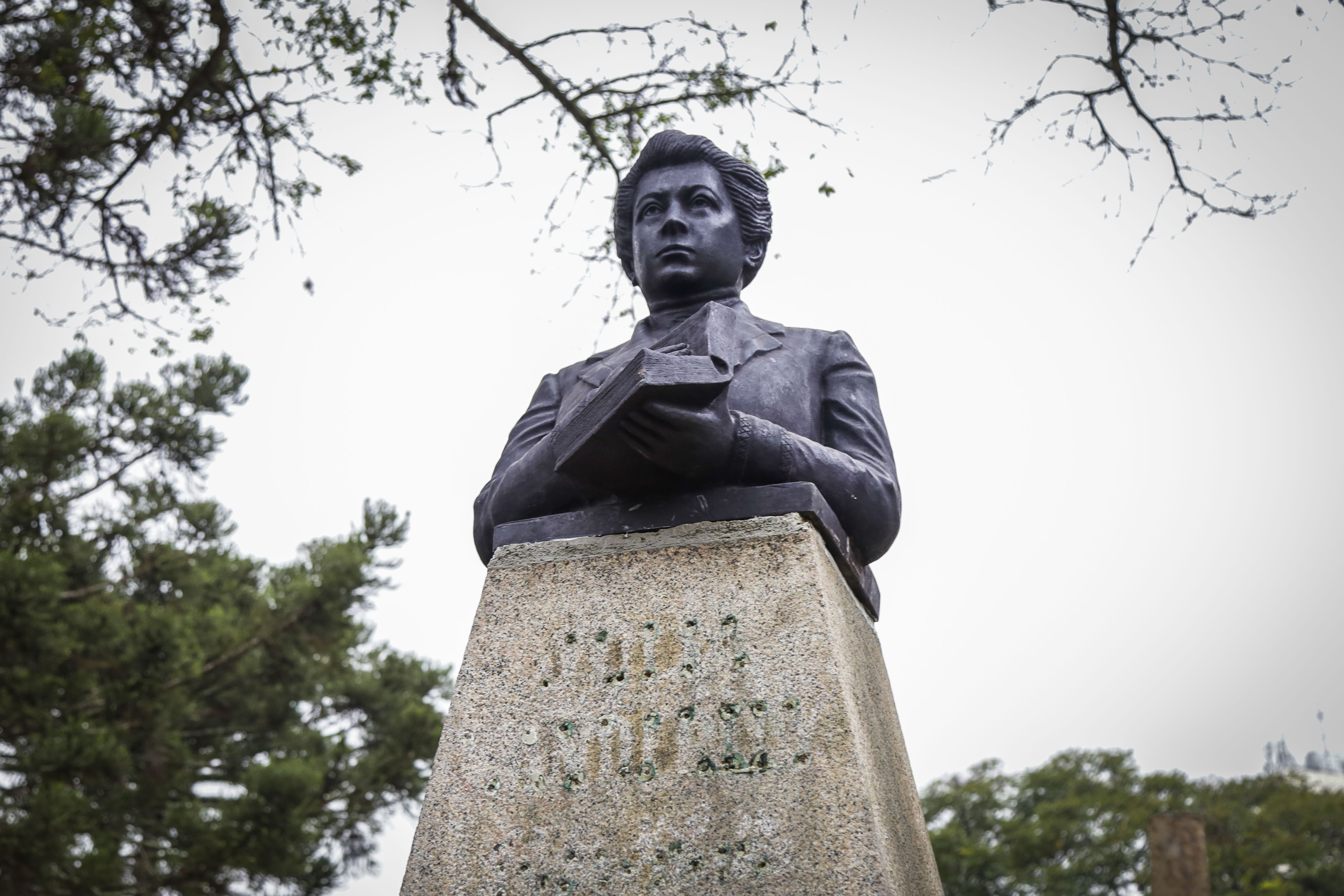 Bustos e Estátuas de Curitiba - Maria Polenta