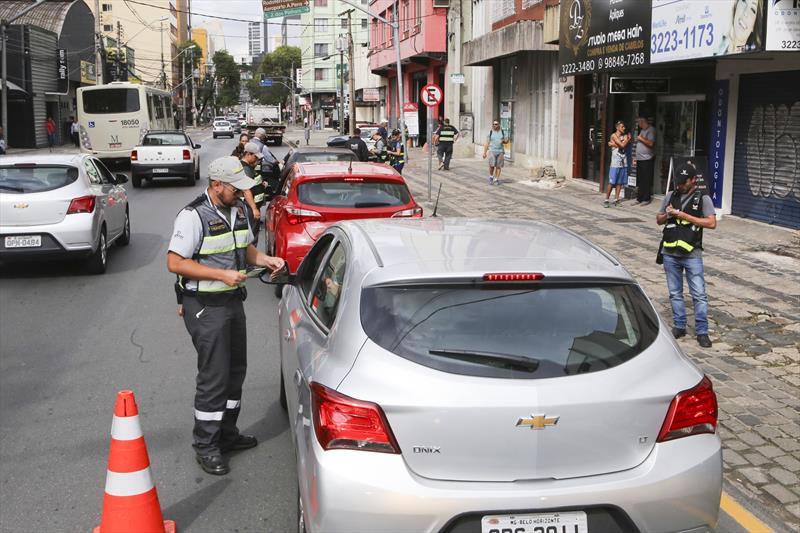 Fiscalizações da Setran inibem irregularidades no trânsito.
Foto:Cesar Brustolin/SMCS