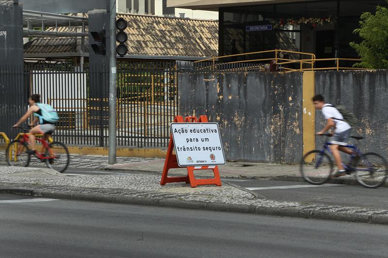 Fiscalizações da Setran inibem irregularidades no trânsito.
Foto: Luiz Costa /SMCS.
