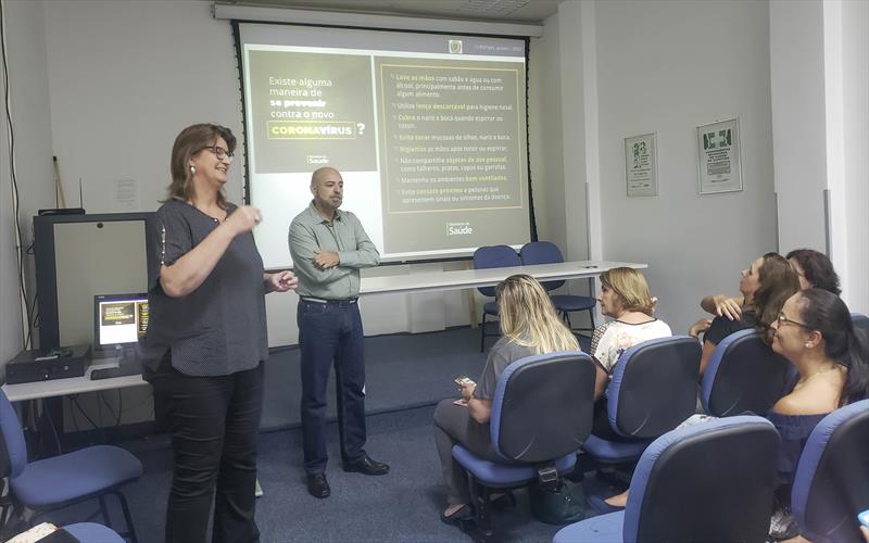 Comitê Municipal de Resposta às Emergências em Saúde Pública discute coronavírus.
Foto: Divulgação