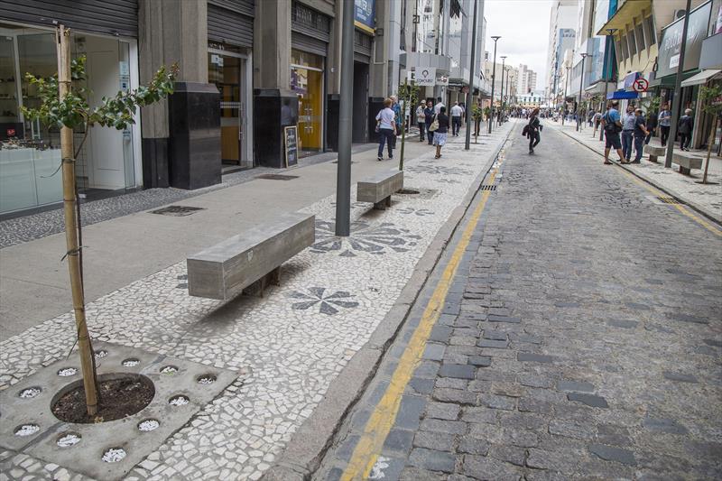 Revitalização da rua Voluntários da Pátria. Curitiba, 13/02/2020. Foto: Pedro Ribas/SMCS