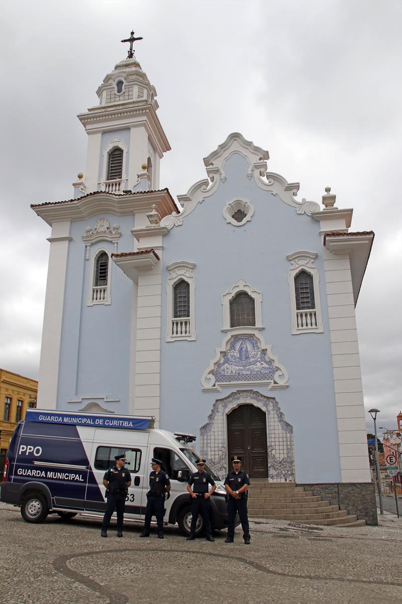 A Guarda Municipal reforçou o efetivo na região central da cidade após atos de vandalismo. Foto: Divulgação