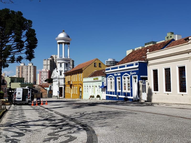 Curitiba planeja o futuro do turismo pós-pandemia.
Foto: Pedro Ribas/SMCS