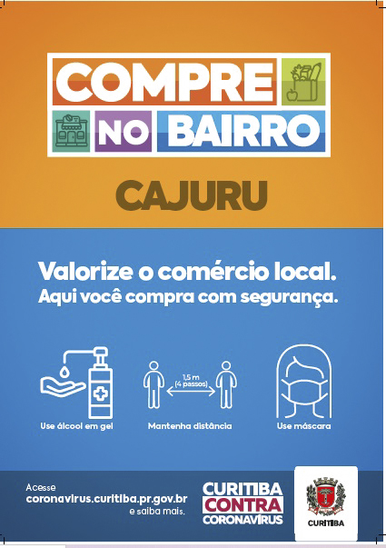 Comerciantes do Cajuru aprovam a campanha Compre no Bairro.