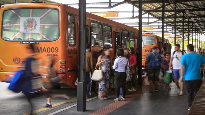 Confira a programação de ônibus para o Verão Curitiba 2020.
Foto: Luiz Costa/SMCS