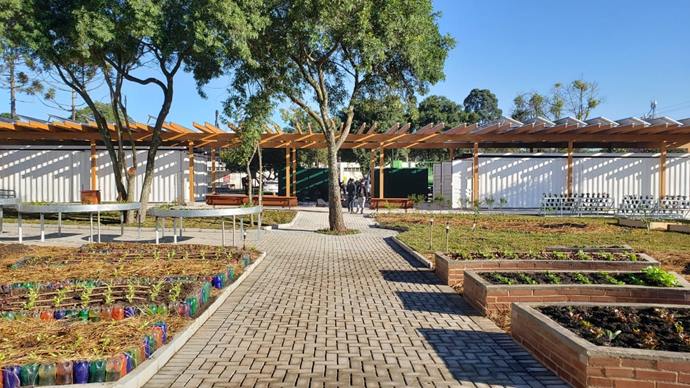 Entre plano, projeto e obra Fazenda Urbana é entregue em tempo recorde.
Foto: Divulgação