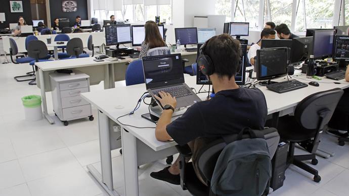 Startup Checkmob, 100ª empresa da capital a aderir ao Tecnoparque. Curitiba, 09/03/2020. Foto: Lucilia Guimarães/SMCS