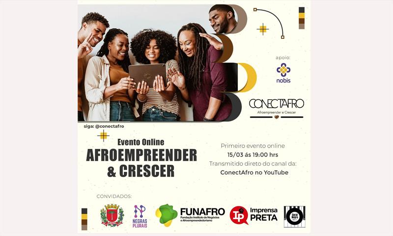 ConectAfro usa a tecnologia para integrar afroempreendedores de Curitiba.