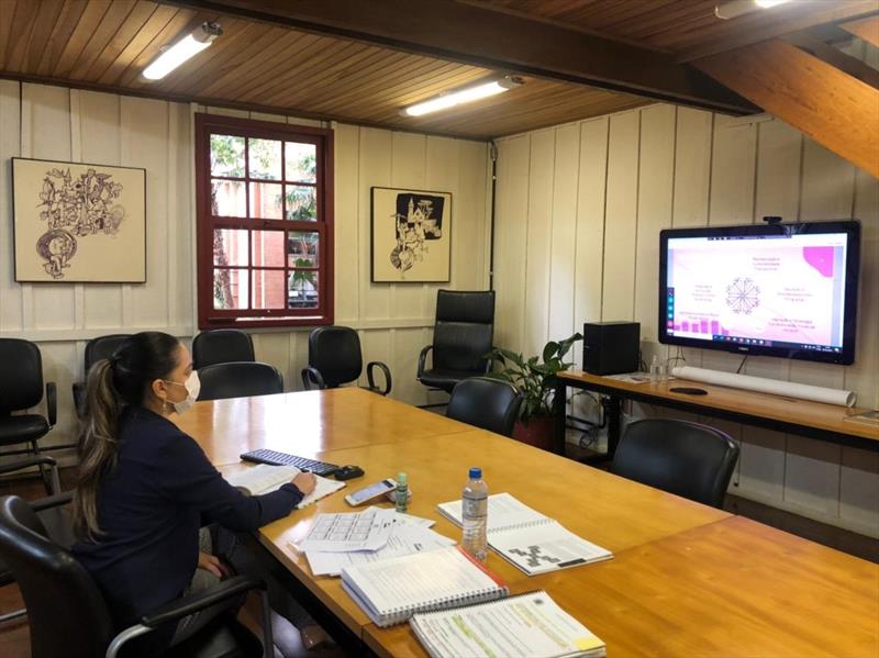 O Conselho da Cidade de Curitiba (Concitiba) apreciou e debateu o programa Empreendedora Curitibana, desenvolvido pelo Ecossistema de Inovação do Vale do Pinhão, em reunião do Plano Setorial de Desenvolvimento Econômico.
Foto: Divulgação