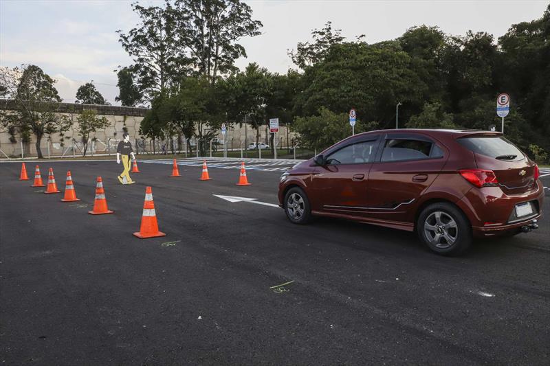 Testes de campo comprovam relação entre velocidade alta e gravidade dos acidentes. Curitiba, 12/05/2021. Foto: Hully Paiva/SMCS